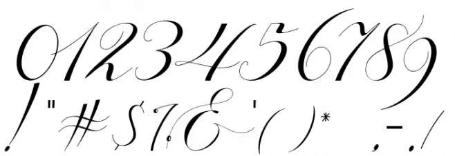 BattaQuath Font OTHER CHARS