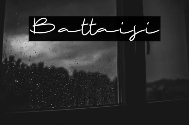 Battaisi Font examples