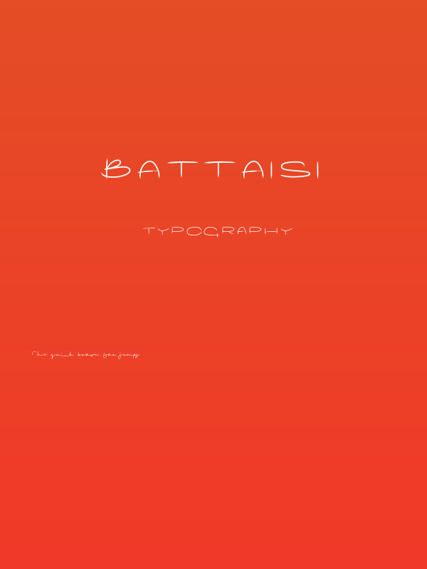 Battaisi Poster