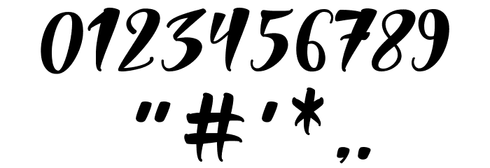 Battal free Font OTHER CHARS