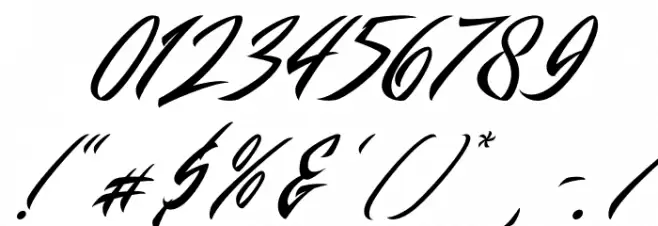 Battalion Commander Italic Font OTHER CHARS