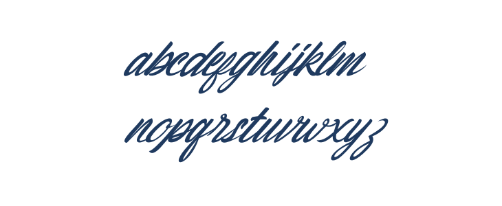 Battalion Commander Italic Lowercase