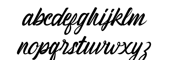 Battalion Commander Font LOWERCASE