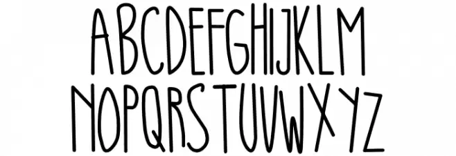 Battani Schriftart Groß