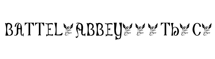 Battel-Abbey--8th-c-  لخطوط تنزيل