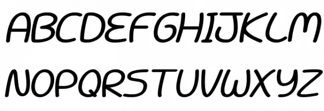 Battenberg and Custard Bold Italic Fonte MAIÚSCULAS