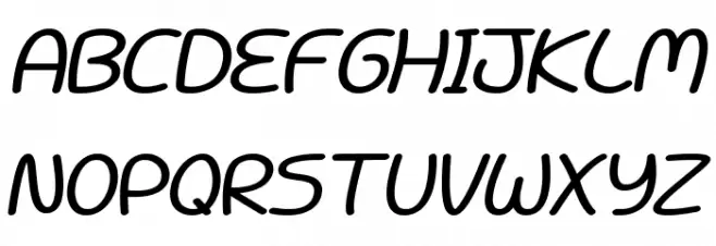 Battenberg and Custard Bold Italic Fonte MAIÚSCULAS