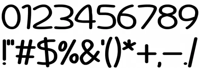 Battenberg and Custard Bold Font OTHER CHARS