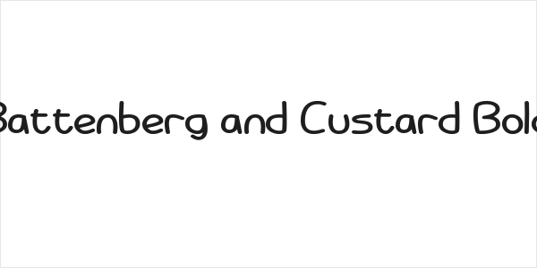 Battenberg and Custard Bold Logo