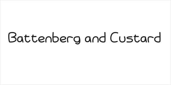 Battenberg and Custard Logo