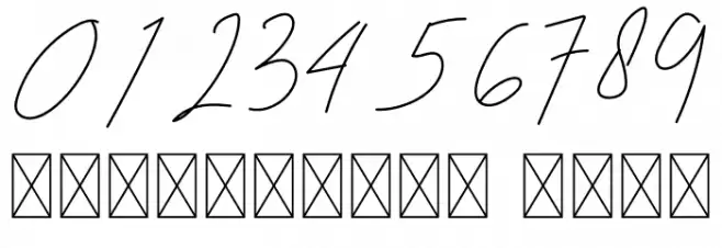 Battenfill Font OTHER CHARS