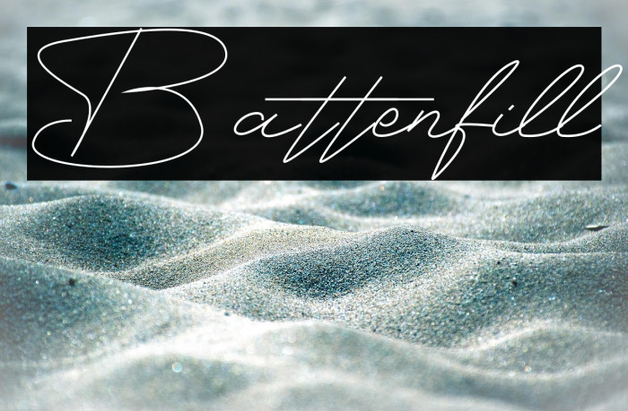 Battenfill Example 1