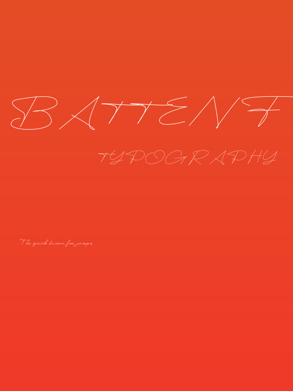 Battenfill Poster