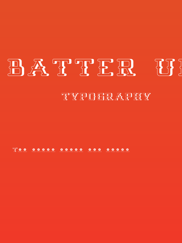Batter Up 3D Poster