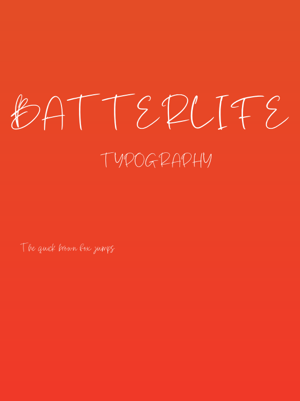 Batterlife Personal Use Poster