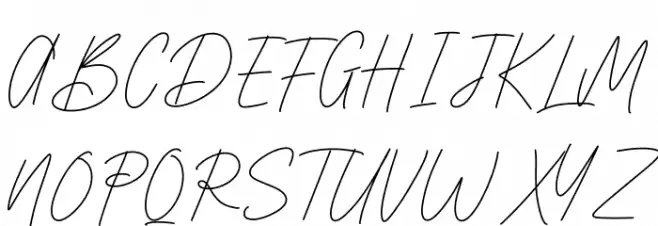 Batternia Schriftart Groß
