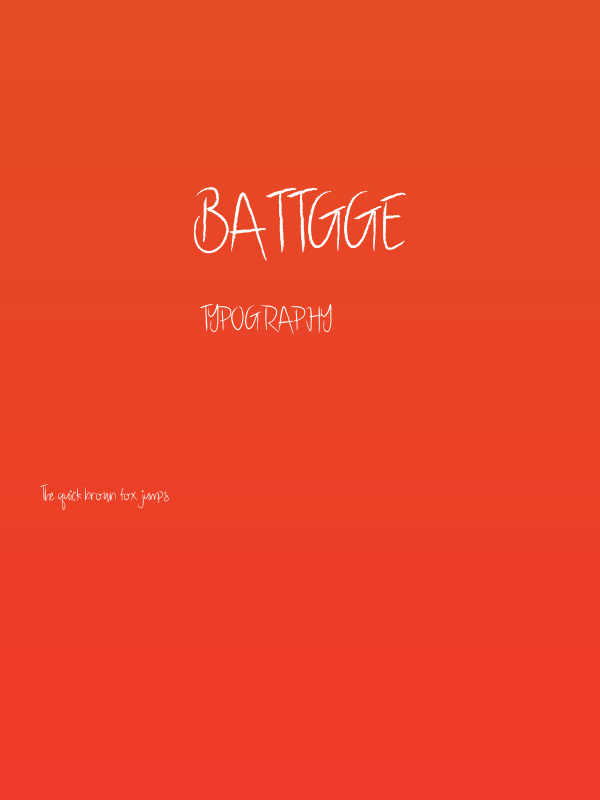 Battgge Poster