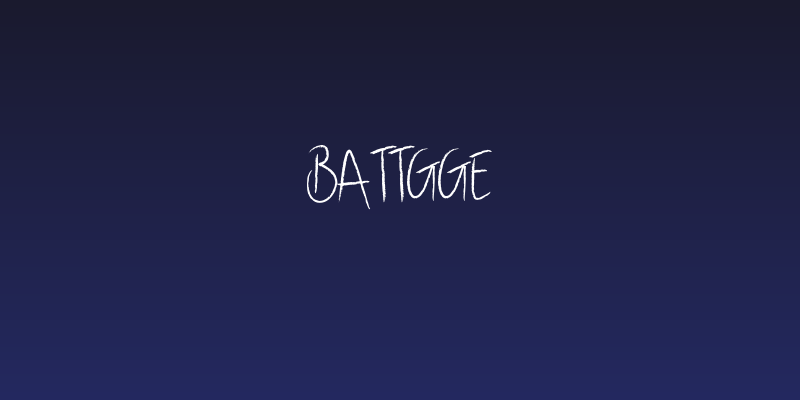 Battgge Social Header
