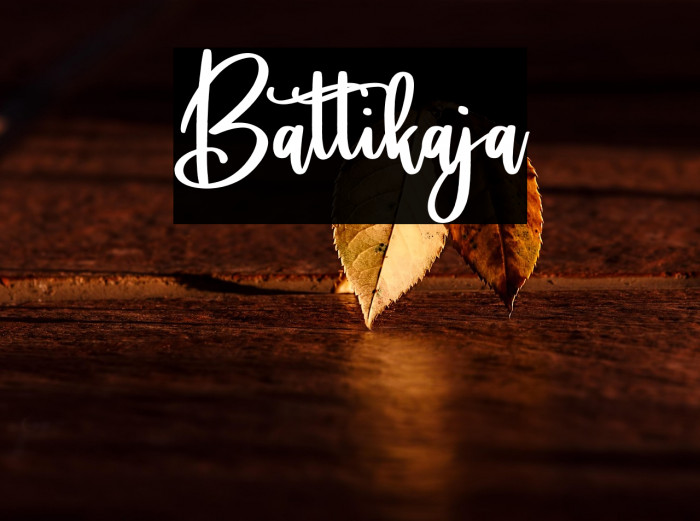 Battikaja Example 1