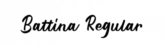 Battina Regular  Fuentes Gratis Descargar