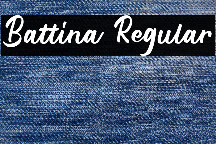 Battina Regular Example 2