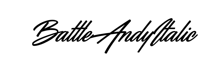 Battle Andy Italic  नि: शुल्क फ़ॉन्ट्स डाउनलोड