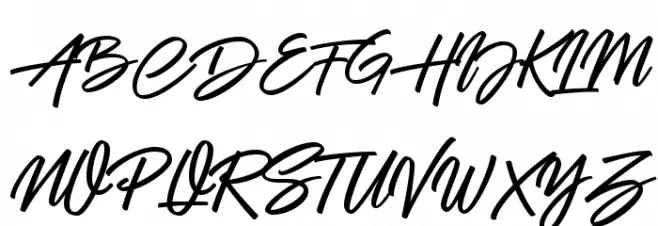 Battle Andy Schriftart Groß