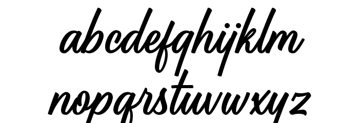 Battle Andy Font LOWERCASE