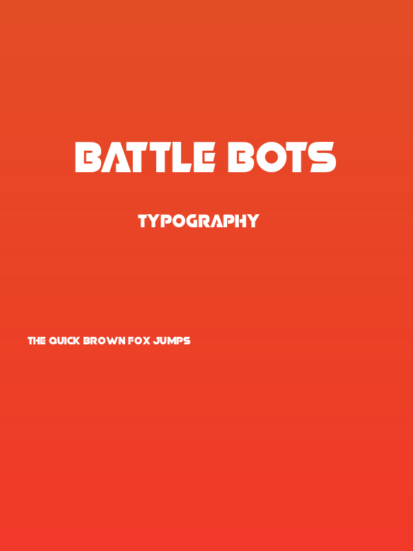 Battle Bots Poster