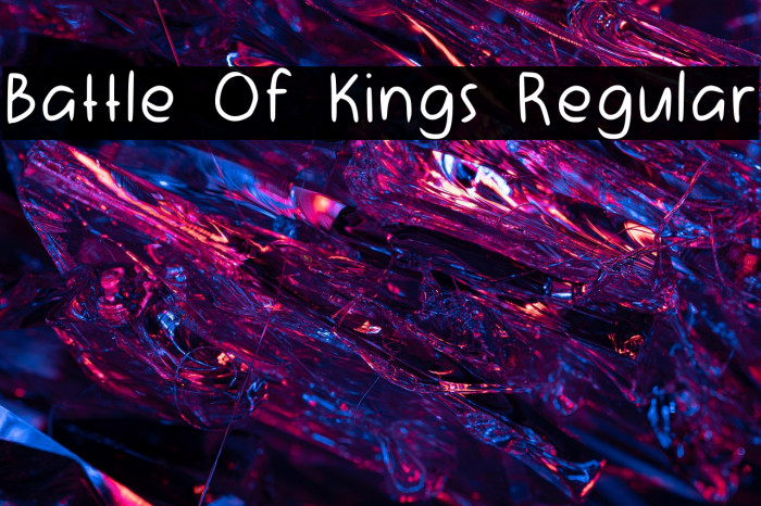 Battle Of Kings Regular Example 2