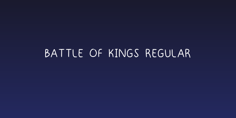 Battle Of Kings Regular Social Header