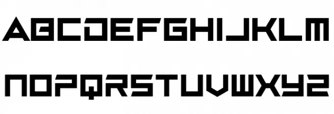 Battle Tough Font LOWERCASE