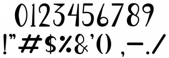 Battle War Font OTHER CHARS