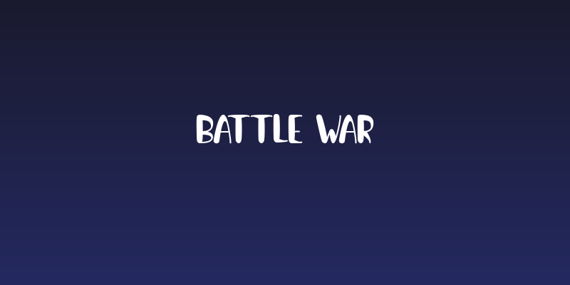 Battle War Social Header