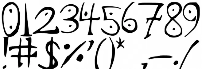 BattleMage Font Alte caractere