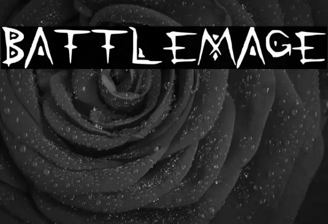 BattleMage Font examples