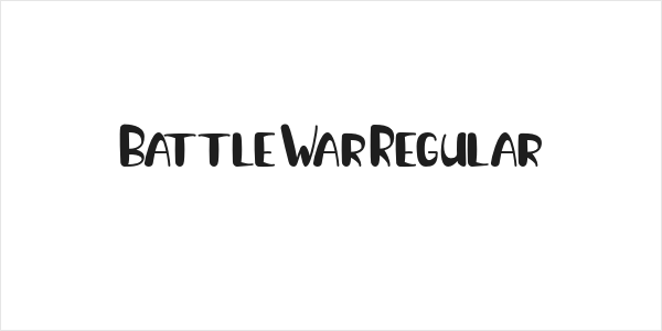 BattleWarRegular Logo