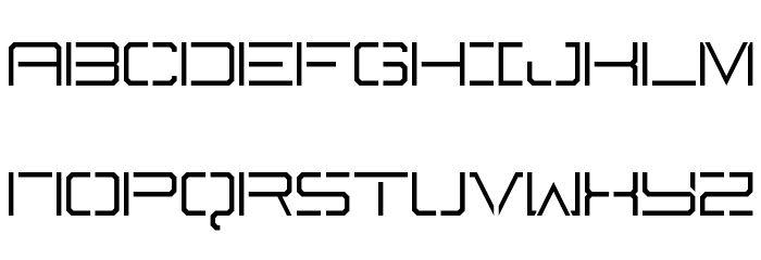 Battlecry Regular Font LOWERCASE