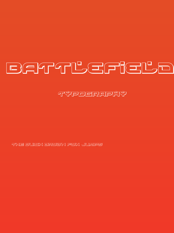 Battlefield 3D Poster