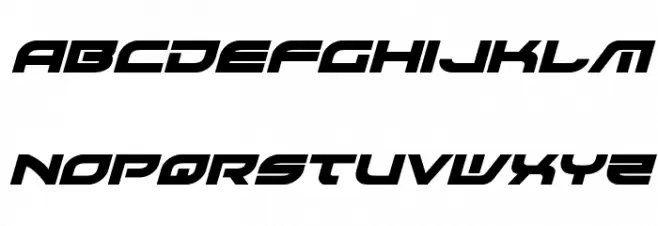 Battlefield Bold Italic Fuentes MINÚSCULAS