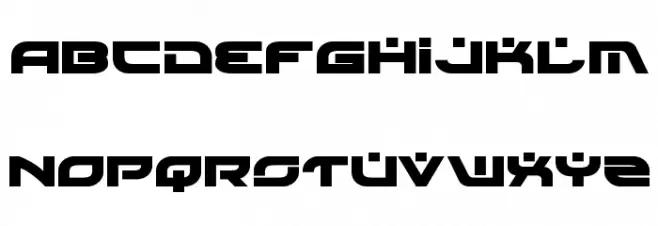 Battlefield Bold Schriftart Groß
