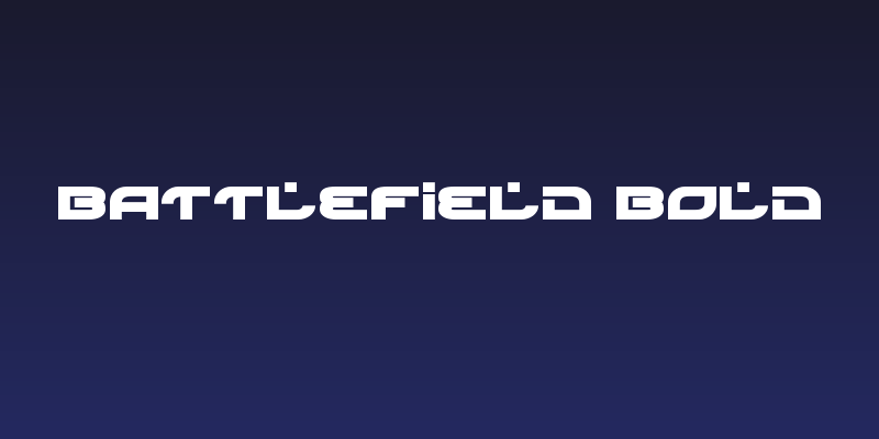 Battlefield Bold Social Header