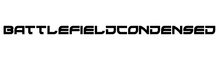 Battlefield Condensed  Frei Schriftart Herunterladen