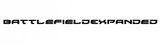 Battlefield Expanded  Frei Schriftart Herunterladen