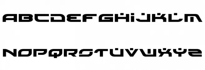 Battlefield Expanded 字体 大写