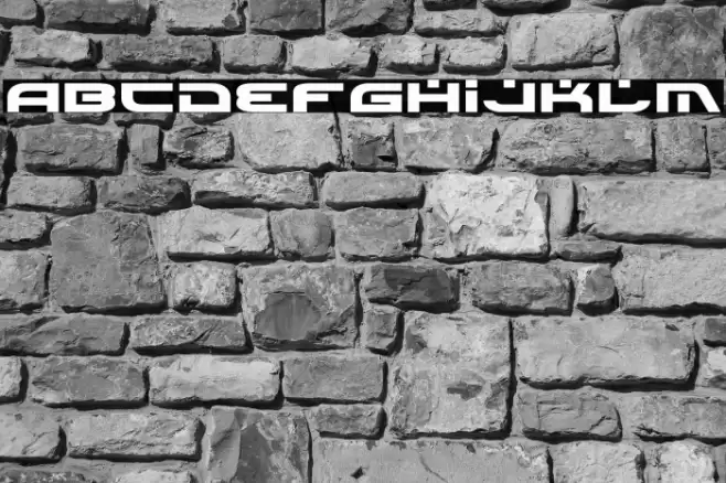 Battlefield Expanded Font examples