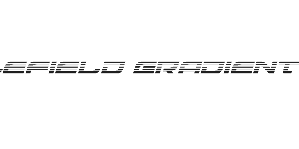 Battlefield Gradient Italic Logo