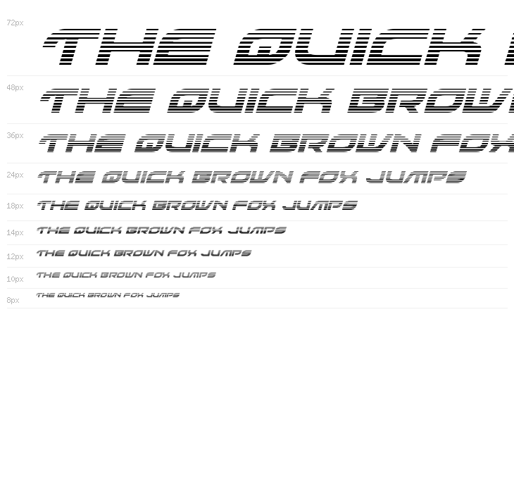 Battlefield Gradient Italic Waterfall