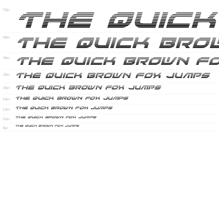 Battlefield Gradient Italic Waterfall