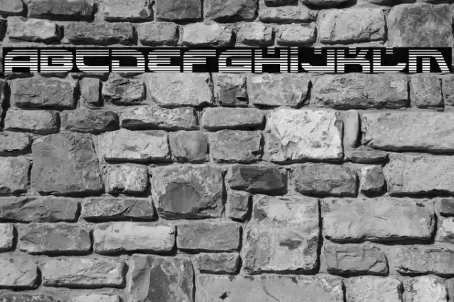 Battlefield Gradient Font examples